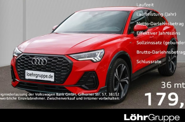 Audi Q3 Sportback 35 TFSI S line AHK ACC GWF