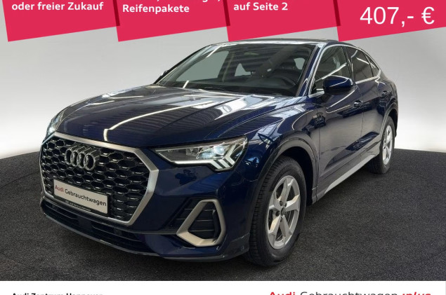 Audi Q3 Sportback S line 35 TFSI AHK Kamera LED virtual