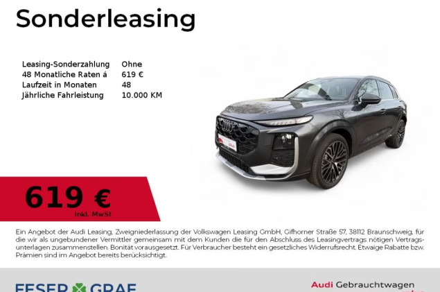 Audi Q3 TFSI S Line quattro Tech+/Komfortkey/LED+