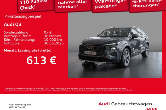 Audi Q3 TFSI S tronic NAV/ACC/KAMERA/ACC/NEUES-MODELL