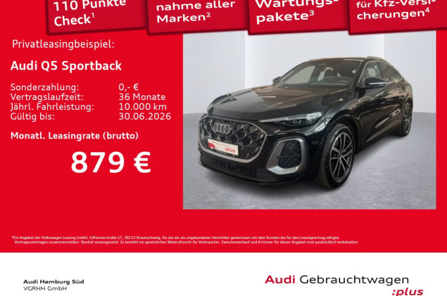 Audi Q5 Sportback TDI quattro 2xS LINE/360°/LED+/HUD