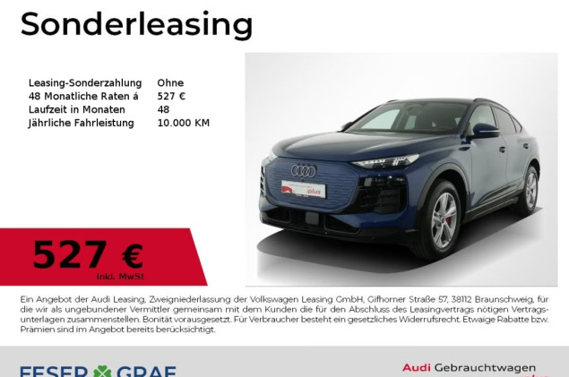 Audi Q6 e-tron Q6 Sportback e-tron LED plus/360Kamera/AHK/Klima
