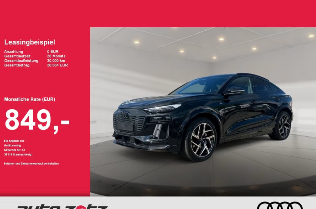 Audi Q6 e-tron Q6 Sportback performance BO,S Line