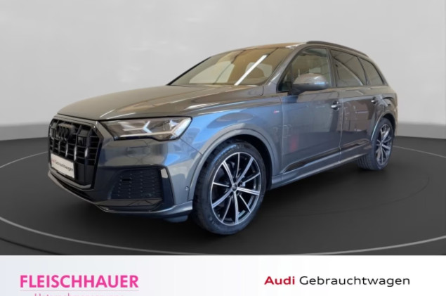 Audi Q7 50 TDI quattro S line+Leder+B&O+Pano+Luftfederung+Navi+CarPlay++LED