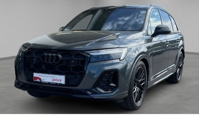 Audi Q7 S line business 50 TDI qu Matrix Pano B&O HuD 7Sitzer AHK