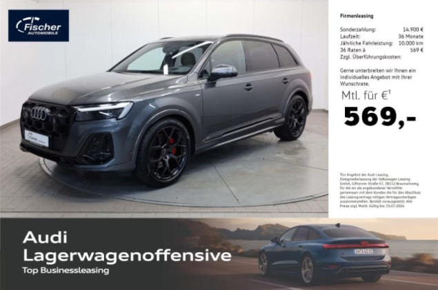 Audi Q7 TDI quattro S line business