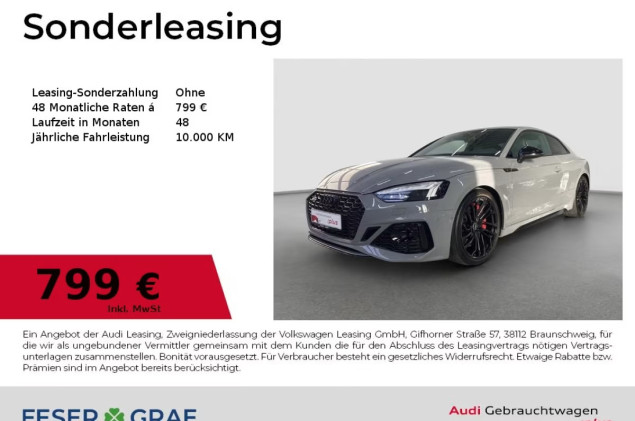 Audi RS5 Coupe HUD B&O RS AGA RFK Navi Keyless