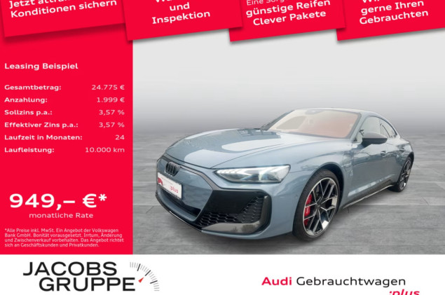Audi RS e-tron GT Facelift/Carbon/189UPE/Laser/HuD/360°/S-Sitze pro