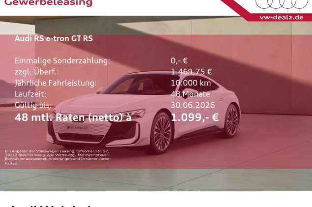 Audi RS e-tron GT KLIMA NAVI PANO LED Bang & Olufsen