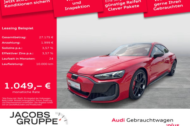 Audi RS e-tron GT performance Carbon/S-Sitze/Laser/HuD/Massage/360°