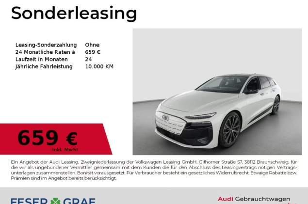 Audi S6 e-tron Avant qu edition one AHK PANO B&O TECH