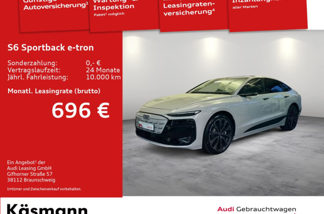 Audi S6 e-tron Sportback qu MATRIX HUD AHK TECH PRO
