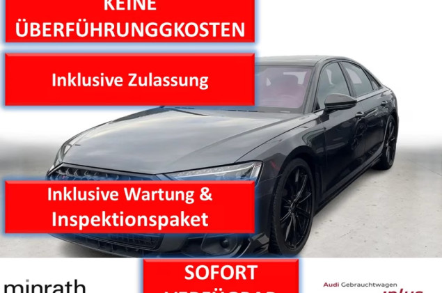 Audi S8 4.0 TFSI Q LEDER+ MATRIX+PANO+APP+DAB+HUD