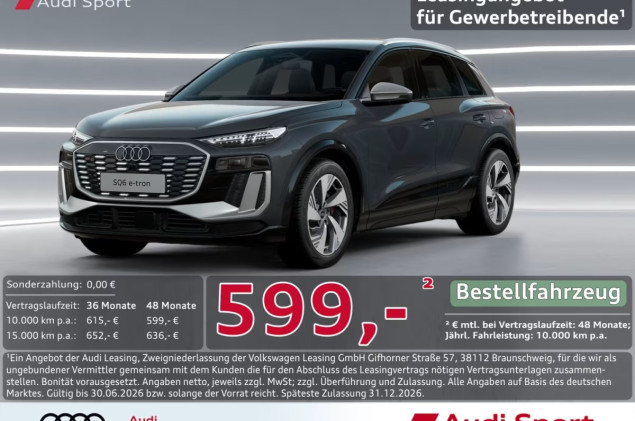 Audi SQ6 e-tron qu STHZG MATRIX UPE 93.800,-