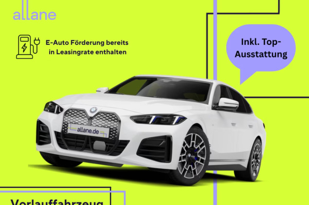 BMW i4 eDrive40 M Sportpaket inkl. Top-Ausstattung | Leasing mit Kaufoption!