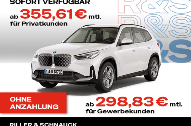 BMW iX1 eDrive20 Q2 Aktion