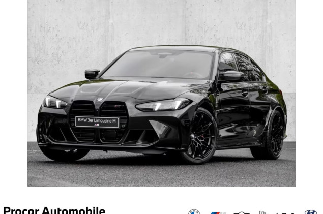 BMW M3 Competition M xDrive+H/K+DA PROF+360°+HuD+LHZ