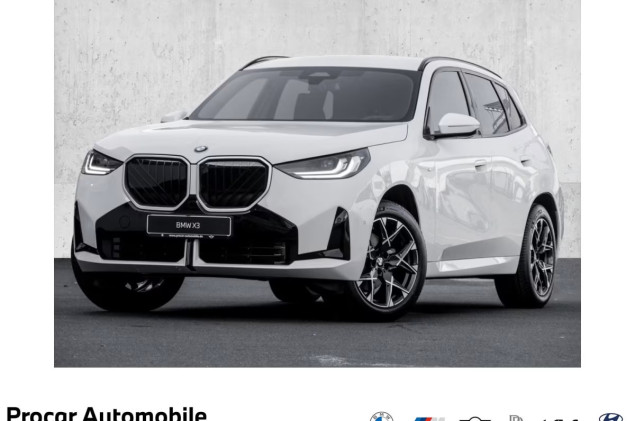 BMW X3 20d xDrive 19 M Sportpaket DA AHK Komfortzg. uvm.