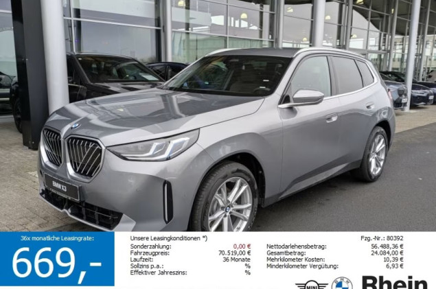 BMW X3 20d xDrive