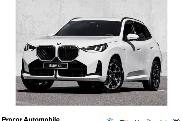 BMW X3 20d xDrive MSport ACC AHK RFK NAVI LED DAB