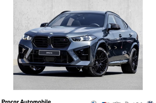 BMW X6 M Competition CARBON 290KMH HUD PANO ACC AHK NAVI