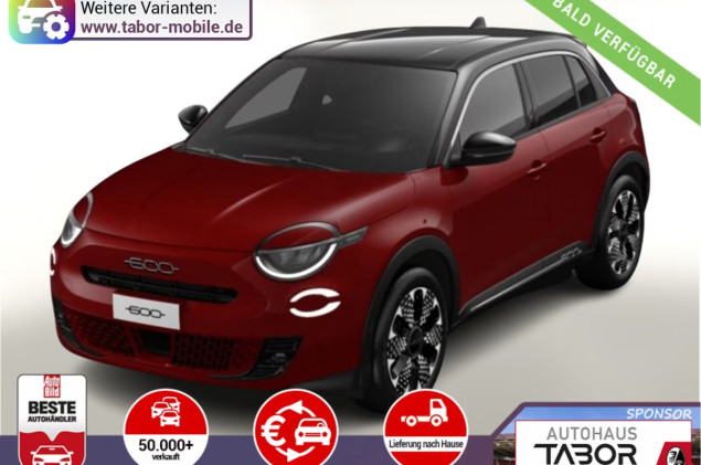 Fiat 600 Hybrid La Prima SHZ eHK ACC Nav Kam 360°PDC