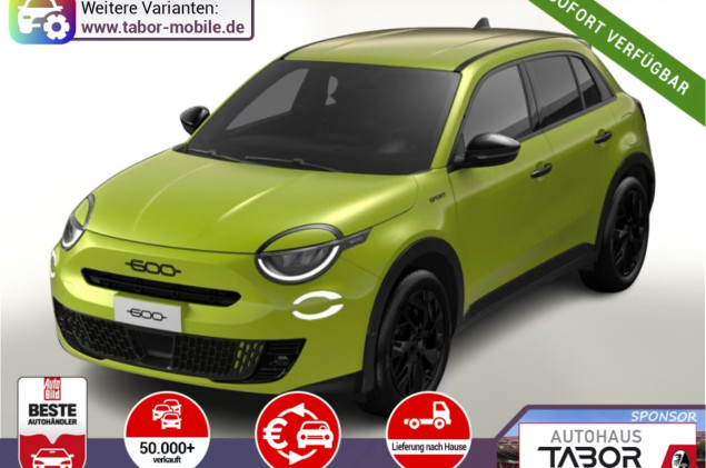 Fiat 600 Hybrid Sport Nav SHZ ACC Kam Keyl PDC PrivG