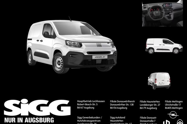Fiat Doblo Kastenwagen - Limitiertes Angebot - SOFORT VERFÜGBAR