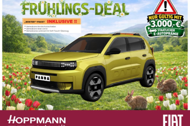 Fiat Grande Panda ! 3.000 € E-PRÄMIE ALS ANZAHLUNG !