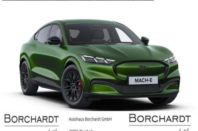 Ford Mustang Mach-E Extended Range 276 PS LMF 19 schwarz RWD Premium