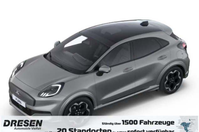 Ford Puma Gen-E Premium 47kWh FWD AT AHK-abnehmbar El. Panodach Navi Leder Digitales Cockpit Soundsystem