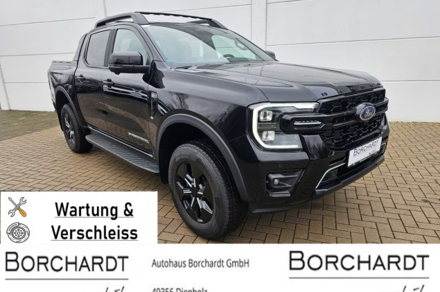 Ford Ranger PHEV*Stormtrak*e-4WD*el.Rollo schwarz*Matrix*ACC*360°*