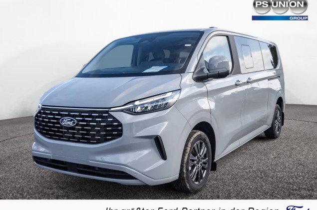 Ford Tourneo Custom Titanium L2 Automatik 170PS 8-Sitzer LED-Scheinwerfer SYNC4 Kamera AHK abnehmbar Technologie-Paket