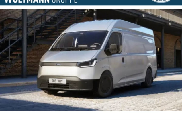 Ford Transit City Elektro L2H2 55 kWh 150 PS Nutzlast: 1200 kg *NEUHEIT*