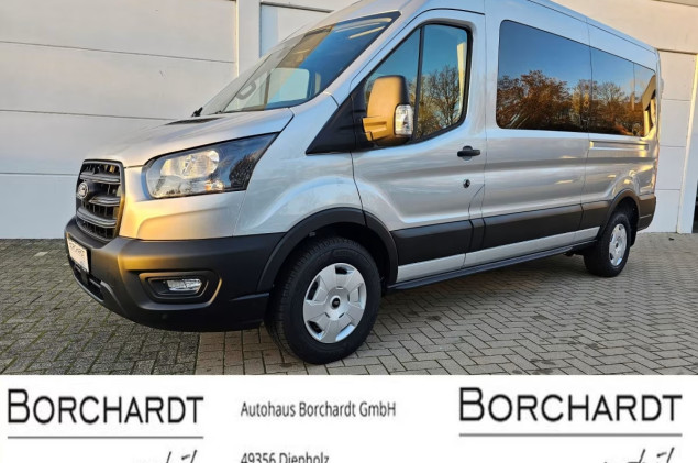 Ford Transit Kombi 350L3H2 *6-S.*sofort*Wartung & Verschleiss* Trend*AHK*Allwetter*DoKa
