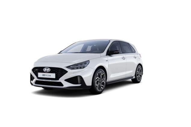 Hyundai i30 N LINE 1.6 T-GDI 7-DCT 2WD inkl. LED, LHZ, Navi uvm!