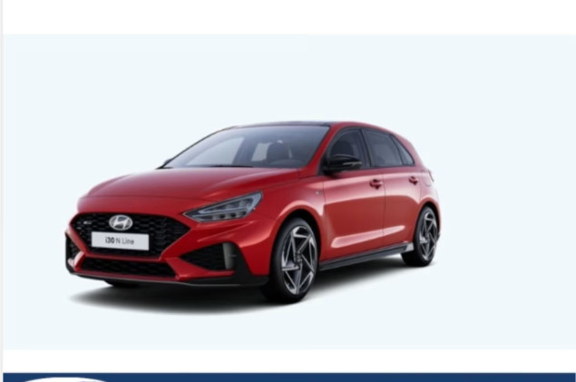 Hyundai i30 N Line X MY26 *Gewerbekracher* 150PS Automatik Panorama-Dach ultimate Red