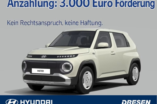 Hyundai INSTER Select ️**3.000€ Förderung** ️ | 42 kWh I Rückfahrkamera I Spurhalteassistent I Navi