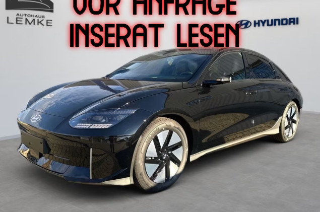 Hyundai IONIQ 6 ️77,4kWh 4WD UNIQ+SD+DIG.SPIEGEL-800V - AKTIONSLEASING   ️  ️ ️