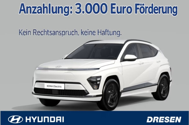Hyundai KONA Elektro Select ️**3.000€ Förderung** ️ | Navi I ISOFIX I LED I Rückfahrkamera I Spurhalteassistent