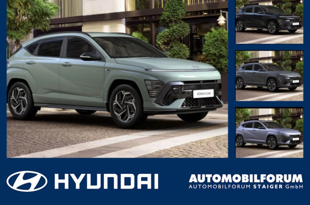 Hyundai KONA Kona 1.6 T-GDI N Line 2xKlima ACC AUT DynLicht