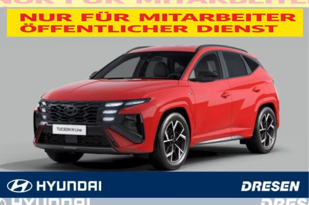 Hyundai TUCSON 1.6 N Line**NUR FÜR ÖFFENTL.DIENST** ️I Automatik I Navi I LED I Sitzheizung I Rückfahrkamera I