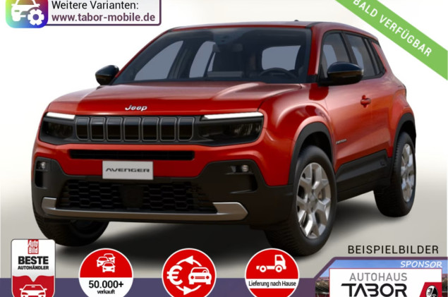 Jeep Avenger Hybrid Altitude Kam KlimaA ACC 17Z AppCo