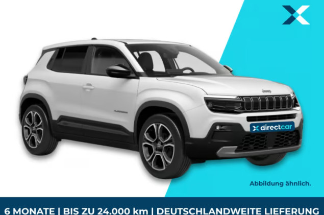 Jeep Avenger Summit  ️ Deutschlandweite Lieferung  ️ 6-Monats-Fullservice ️Vielfahrer geeignet