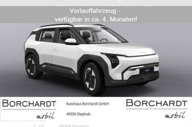 Kia EV3 AIR*58,3-kWh*WLTP 436 km*Bestellfzg*änderbar*
