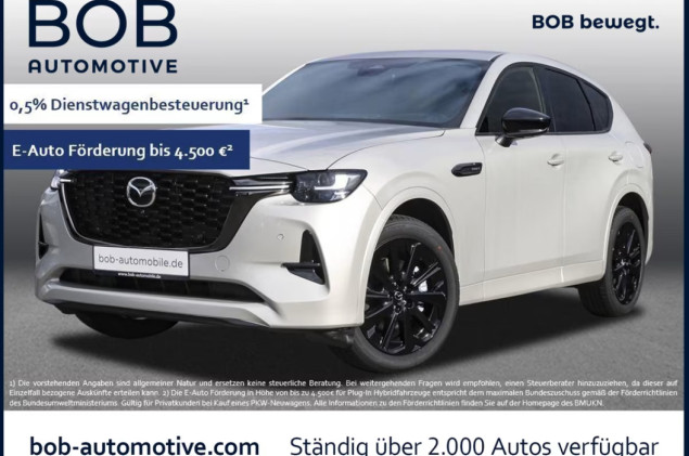 Mazda CX-60 AWD PHEV Aut. 327PS HOMURA  FÖRDERUNGSBERECHTIGT P