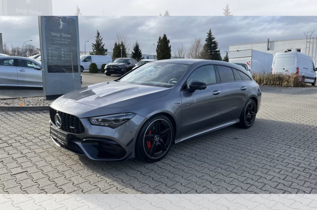 Mercedes-Benz CLA 45 AMG Shooting Brake CLA 45 S 4M+ Perf.Sitze+Aero+Night2+Headup+Sound+2 Jahre Garantie