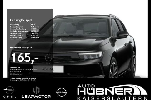 Opel Astra ST Edition 1.2 Turbo **Gewerbehammer**