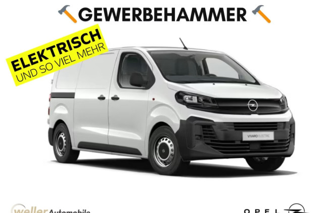 Opel Vivaro Cargo Elektro 100kw AT   Gewerbekundenhammer
