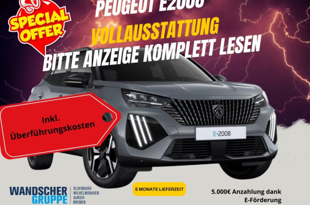 Peugeot 2008 156 GT Exclusive Inkl. Überführung GJR + Vollausstattung